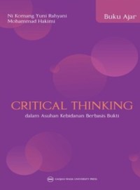Image of Critical Thinking dalam Asuhan Kebidanan Berbasis bukti