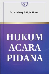Image of Hukum Acara Pidana