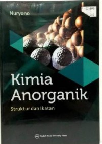 Image of Kimia Anorganik: Struktur dan Ikatan. Edisi kedua