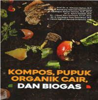 Image of Kompos, pupuk organik cair, dan biogas
