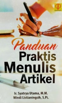 Image of Panduan Praktis Menulis Artikel