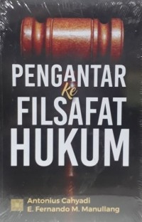 Image of Pengantar ke Filsafat Hukum